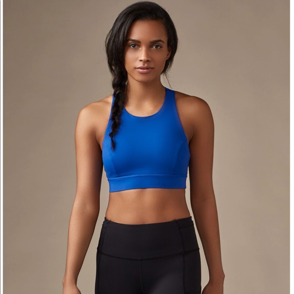 Lululemon Fast & Free Bra in Jet Stream Size 10